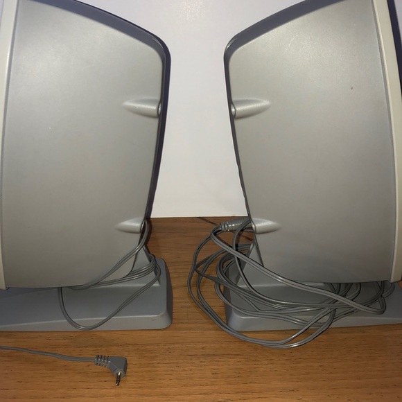 Pair- Sony Vaio Computer Speakers Model- PCVA-SP4 - Picture 4 of 8